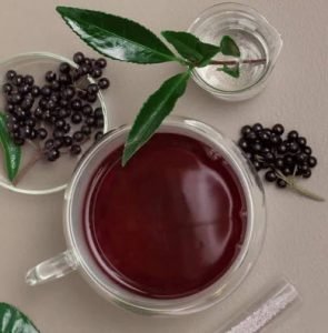 elderberry tea