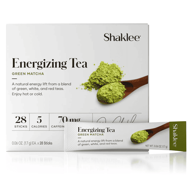 energizing tea red green white