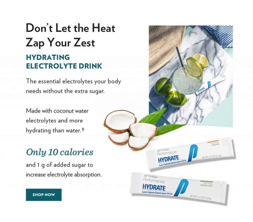 hydrate with electrolytes