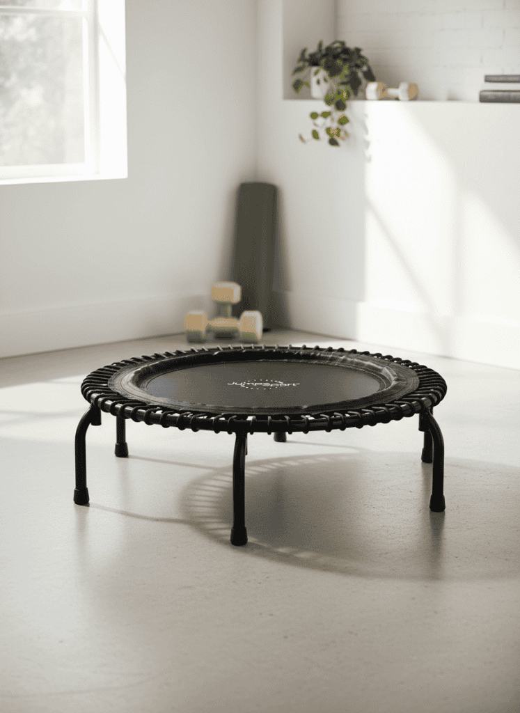 jumpsport mini trampoline to keep moving