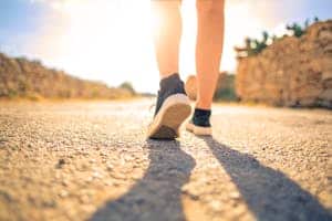 antiaging walking or running