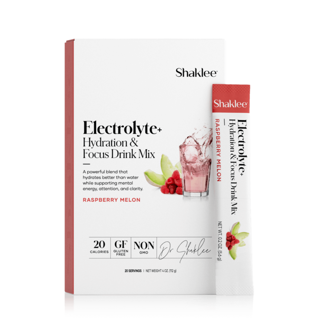 Shaklee Electrolyte Hydration Focus Drink Raspberry Melon