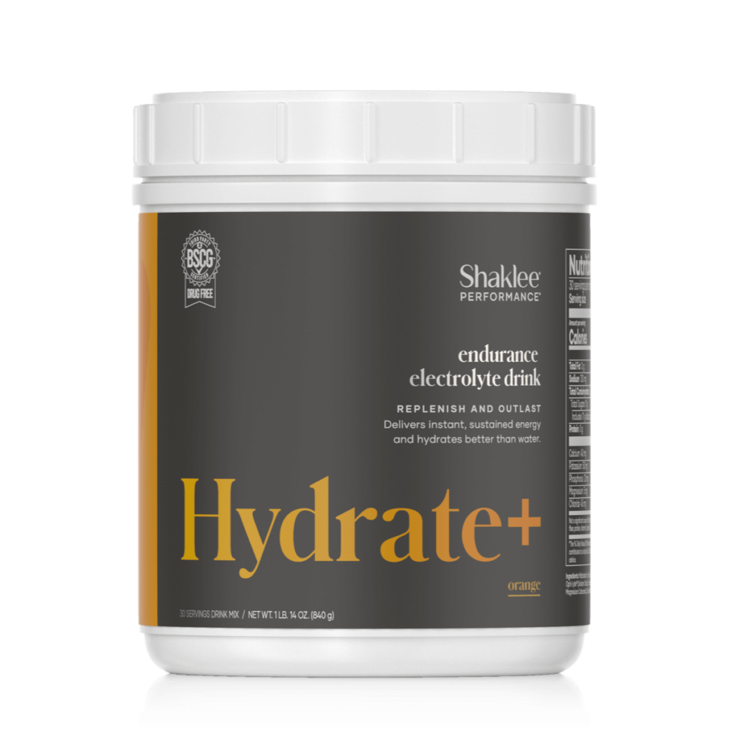 Shaklee Hydrate Performance Endurance Electrolyte Drink Orange