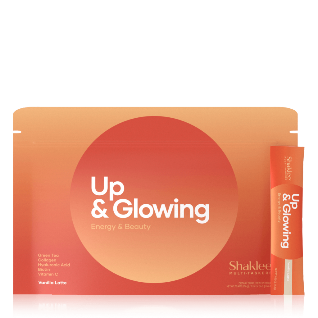 Shaklee Up and Glowing Complete Collagen Vanilla Latte